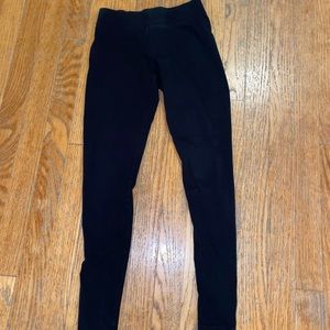 black leggings